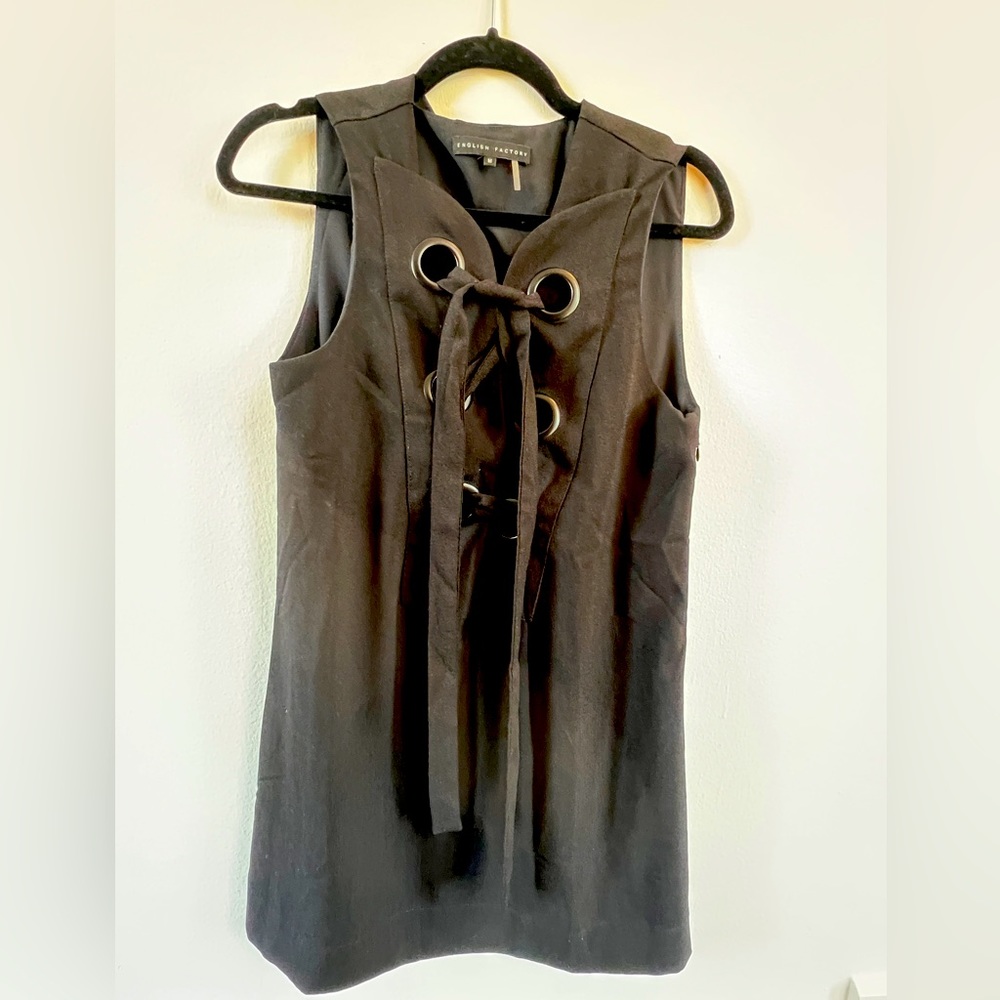 English Factory 60’s tankless crop dress